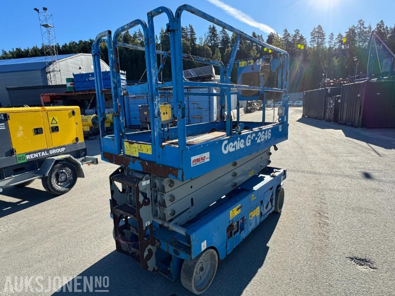 2016 Genie GS-2646 batteridreven sakselift / 10m / Årskontrollert - Nacelle: photos 5 2016 Genie GS-2646 batteridreven sakselift / 10m / Årskontrollert - Nacelle: photos 5