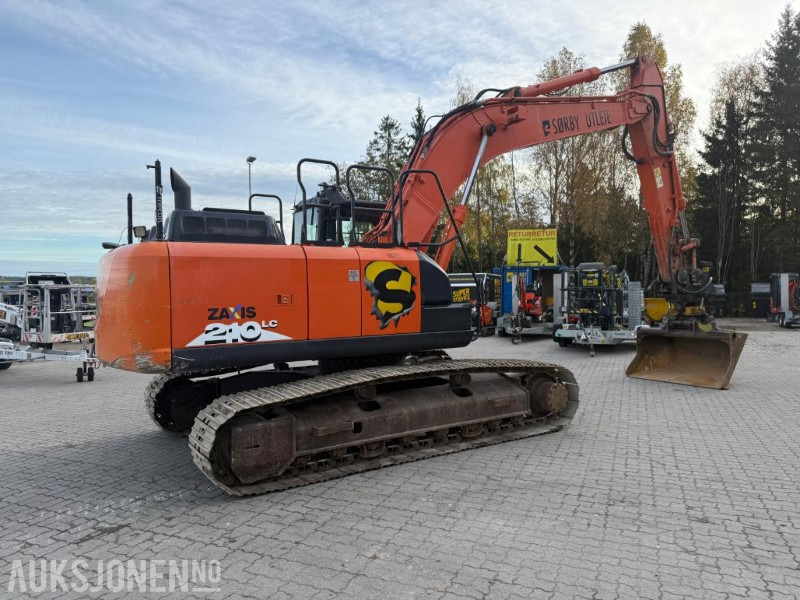 2016 Hitachi Zaxiz 210LC BELTEGRAVER ENGCON TILTROTATOR SERVICEHISTORIKK. - Pelle: photos 5 2016 Hitachi Zaxiz 210LC BELTEGRAVER ENGCON TILTROTATOR SERVICEHISTORIKK. - Pelle: photos 5