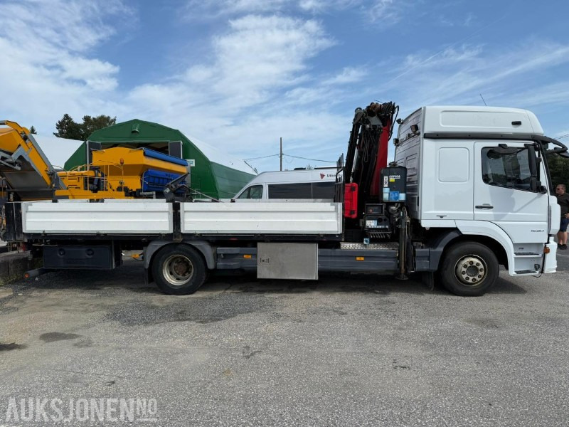 2016 Mercedes-Benz ATEGO 1530L kranbil m/ COPMA 130A.4 kran - Camion grue: photos 4 2016 Mercedes-Benz ATEGO 1530L kranbil m/ COPMA 130A.4 kran - Camion grue: photos 4