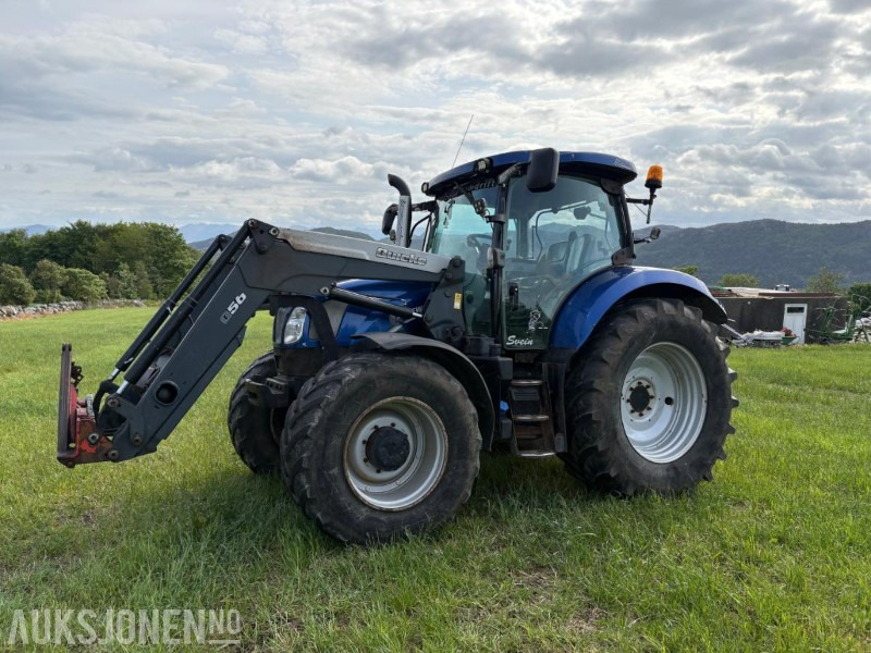 2016 New Holland T6.160 AC 50kmt med frontlaster - Tracteur agricole: photos 3 2016 New Holland T6.160 AC 50kmt med frontlaster - Tracteur agricole: photos 3
