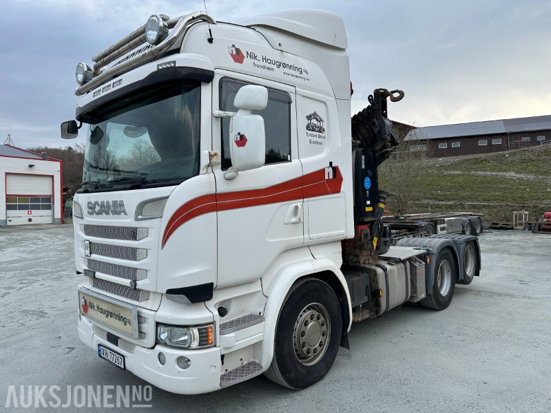 2016 Scania R580 med Effer 305/6S kran selges – klar for bruk! - Camion grue: photos 1 2016 Scania R580 med Effer 305/6S kran selges – klar for bruk! - Camion grue: photos 1