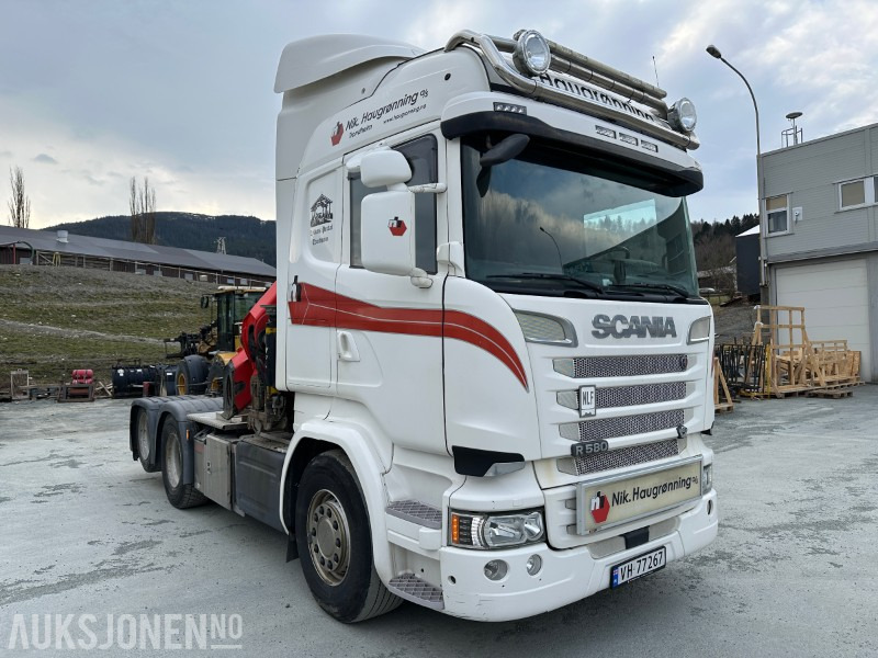 2016 Scania R580 med Effer 305/6S kran selges – klar for bruk! - Camion grue: photos 2 2016 Scania R580 med Effer 305/6S kran selges – klar for bruk! - Camion grue: photos 2