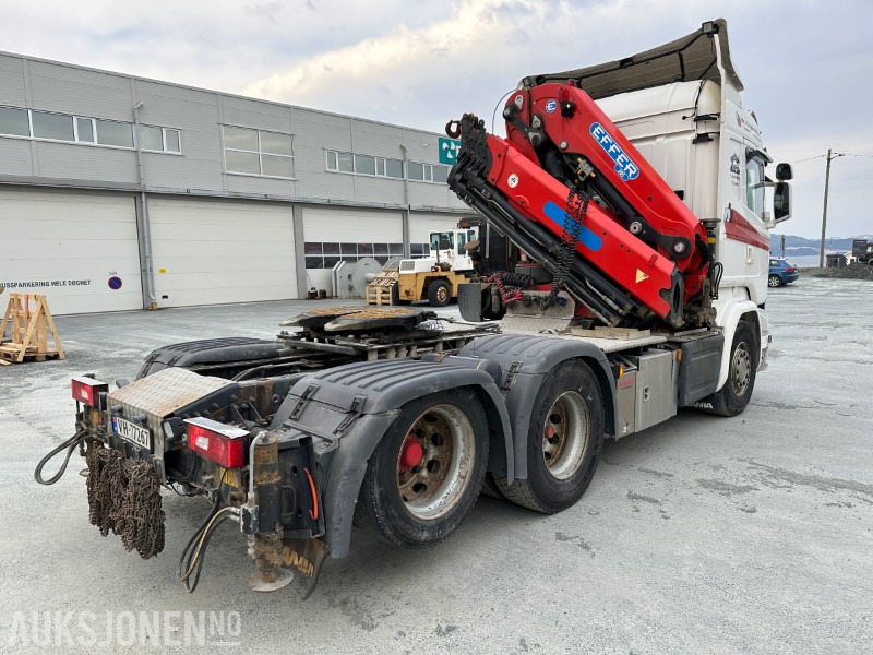 2016 Scania R580 med Effer 305/6S kran selges – klar for bruk! - Camion grue: photos 3 2016 Scania R580 med Effer 305/6S kran selges – klar for bruk! - Camion grue: photos 3