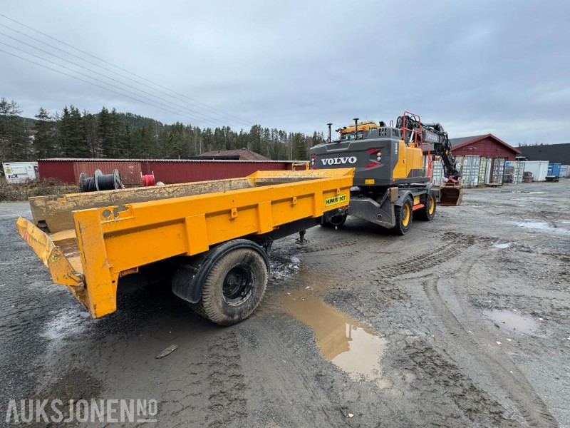 2016 Volvo EW160E hjulgraver med henger / rototilt / skuffe - Pelle: photos 5 2016 Volvo EW160E hjulgraver med henger / rototilt / skuffe - Pelle: photos 5