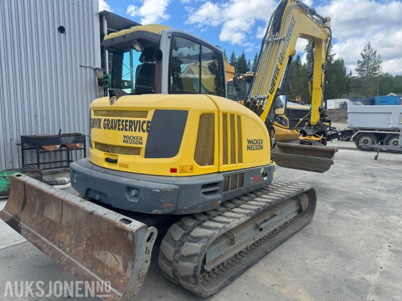 2016 Wacker Neuson ET 90 GRAVEMASKIN MED ROTOTILT, SENTRALSMØRING OG 3 SKUFFER - Pelle: photos 3 2016 Wacker Neuson ET 90 GRAVEMASKIN MED ROTOTILT, SENTRALSMØRING OG 3 SKUFFER - Pelle: photos 3
