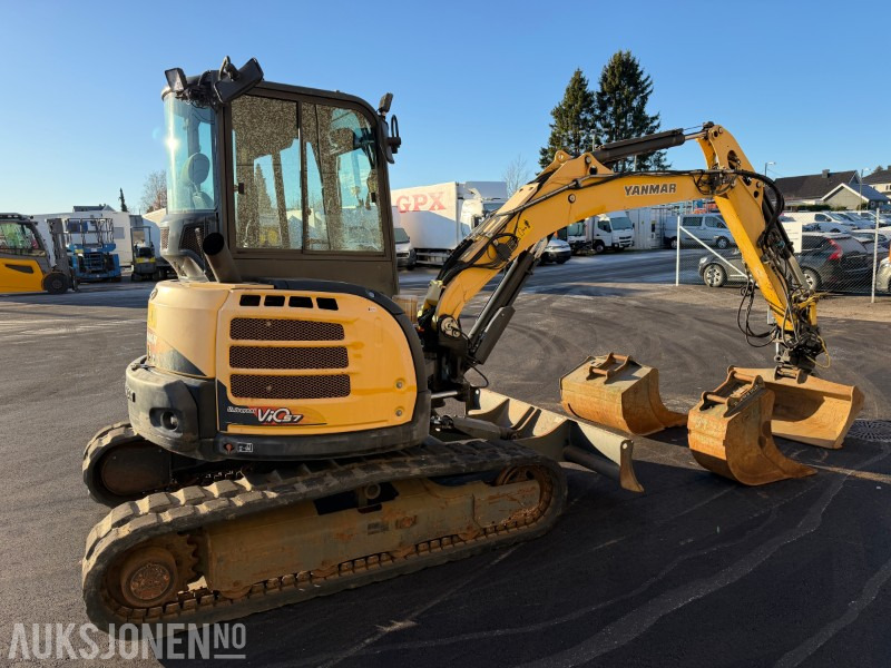 2016 Yanmar VIO57-U minigraver – Rototilt • 3 skuffer • Sentralsmøring • Kun 2 180 timer - Mini pelle: photos 5 2016 Yanmar VIO57-U minigraver – Rototilt • 3 skuffer • Sentralsmøring • Kun 2 180 timer - Mini pelle: photos 5