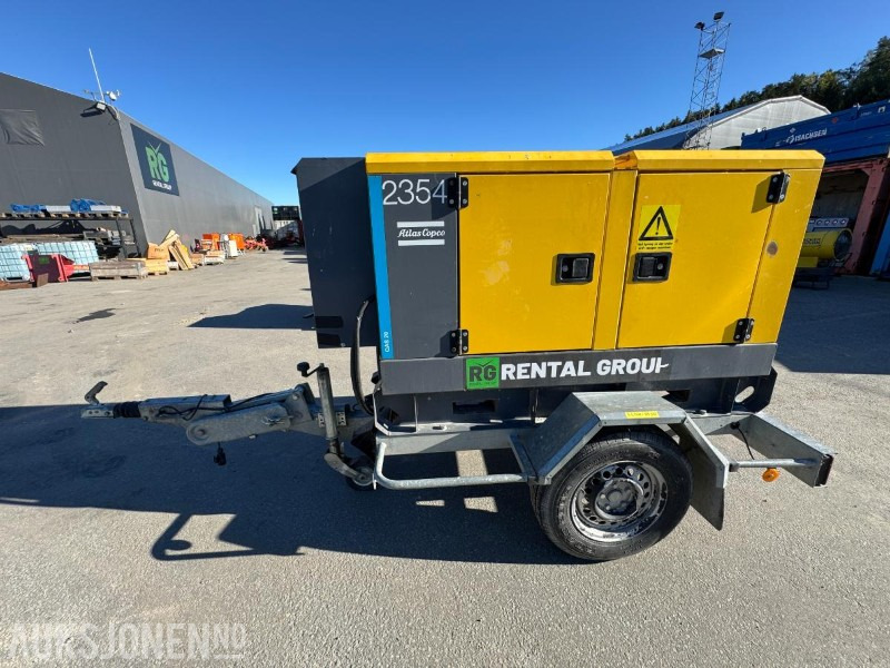 2017 Atlas Copco QAS 20 strømaggregat 20KVA / rep objekt - Matériel de chantier: photos 2 2017 Atlas Copco QAS 20 strømaggregat 20KVA / rep objekt - Matériel de chantier: photos 2