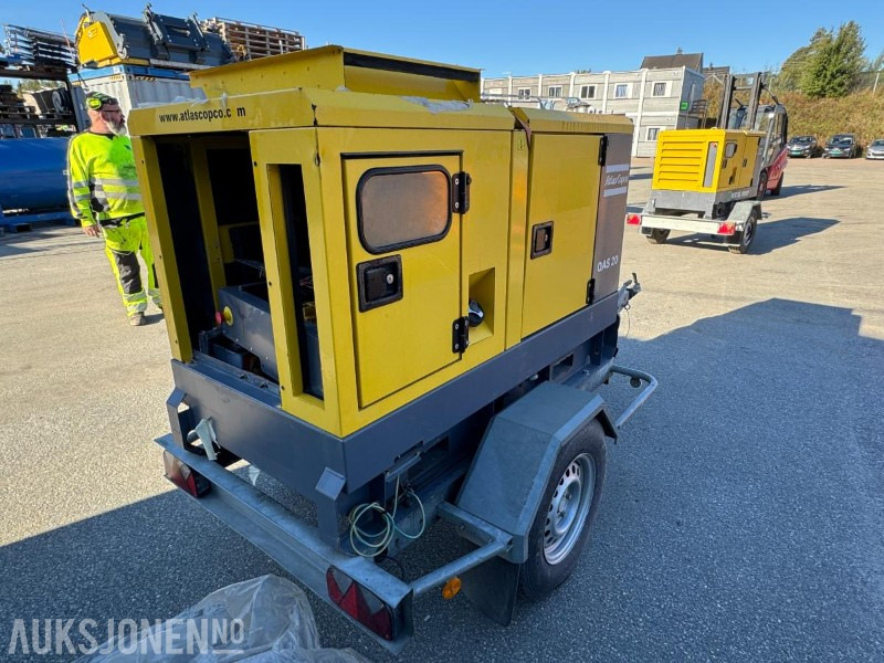 2017 Atlas Copco QAS 20 strømaggregat 20KVA / rep objekt - Matériel de chantier: photos 5 2017 Atlas Copco QAS 20 strømaggregat 20KVA / rep objekt - Matériel de chantier: photos 5