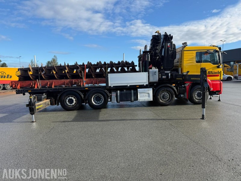 2017 MAN TGS 35.500 KRANBIL M/HIAB X-HIPRO 548 KRAN 8X4 HYDRODRIVE SERVICEHISTORIKK LAV KM. - Camion grue: photos 5 2017 MAN TGS 35.500 KRANBIL M/HIAB X-HIPRO 548 KRAN 8X4 HYDRODRIVE SERVICEHISTORIKK LAV KM. - Camion grue: photos 5