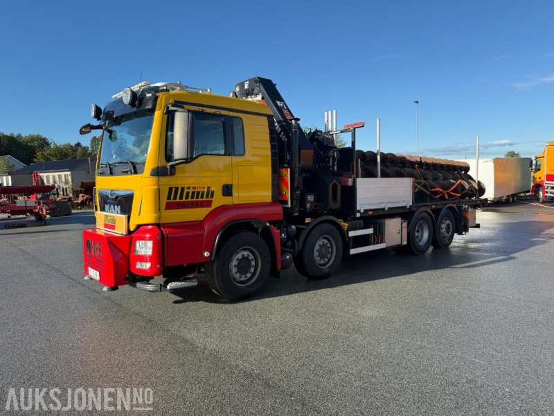 2017 MAN TGS 35.500 KRANBIL M/HIAB X-HIPRO 548 KRAN 8X4 HYDRODRIVE SERVICEHISTORIKK LAV KM. - Camion grue: photos 3 2017 MAN TGS 35.500 KRANBIL M/HIAB X-HIPRO 548 KRAN 8X4 HYDRODRIVE SERVICEHISTORIKK LAV KM. - Camion grue: photos 3