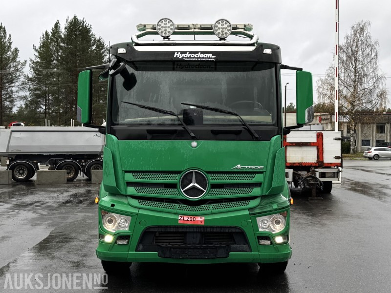 2017 MERCEDES-BENZ ACTROS 2546 6X2 KROKBIL JOAB EURO6 RETARDER VBG KAMERA LUFTFJÆRING - Camion ampliroll: photos 2 2017 MERCEDES-BENZ ACTROS 2546 6X2 KROKBIL JOAB EURO6 RETARDER VBG KAMERA LUFTFJÆRING - Camion ampliroll: photos 2