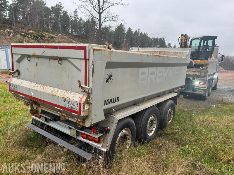 2017 Scania R730 tippbil med Maur trippelkjerre / EURO 6 / 6X4 - Camion benne: photos 4 2017 Scania R730 tippbil med Maur trippelkjerre / EURO 6 / 6X4 - Camion benne: photos 4