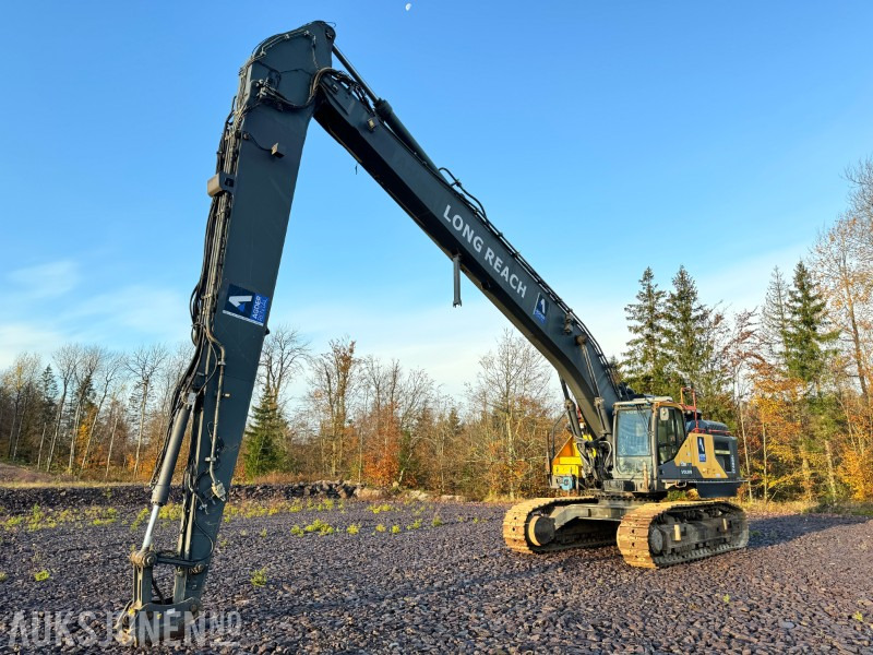 Pelle 2017 Volvo EC480 ELR long reach 19 meter med AMV bortårn, GPS, Radiostyring: photos 6