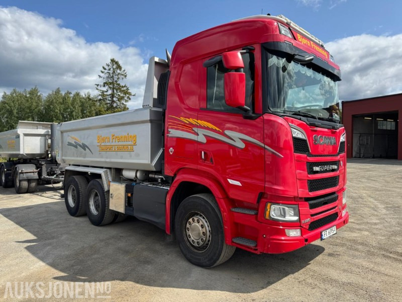 2018 Scania R580 GODT UTSTYRT TIPPBIL MED 3 AKSLET HENGER - Camion benne: photos 4 2018 Scania R580 GODT UTSTYRT TIPPBIL MED 3 AKSLET HENGER - Camion benne: photos 4