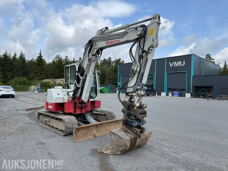 2018 Takeuchi TB280FR – 8,5-tonns gravemaskin med Side-to-Side Boom, tilt, sentralsmøring og 2 skuffer - Pelle: photos 4 2018 Takeuchi TB280FR – 8,5-tonns gravemaskin med Side-to-Side Boom, tilt, sentralsmøring og 2 skuffer - Pelle: photos 4