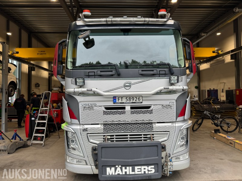 2018 Volvo FH 540 6X4 BRØYTERIGGET TIPPBIL MED ISTRAIL DUMPERKJERRE - Camion benne: photos 4 2018 Volvo FH 540 6X4 BRØYTERIGGET TIPPBIL MED ISTRAIL DUMPERKJERRE - Camion benne: photos 4