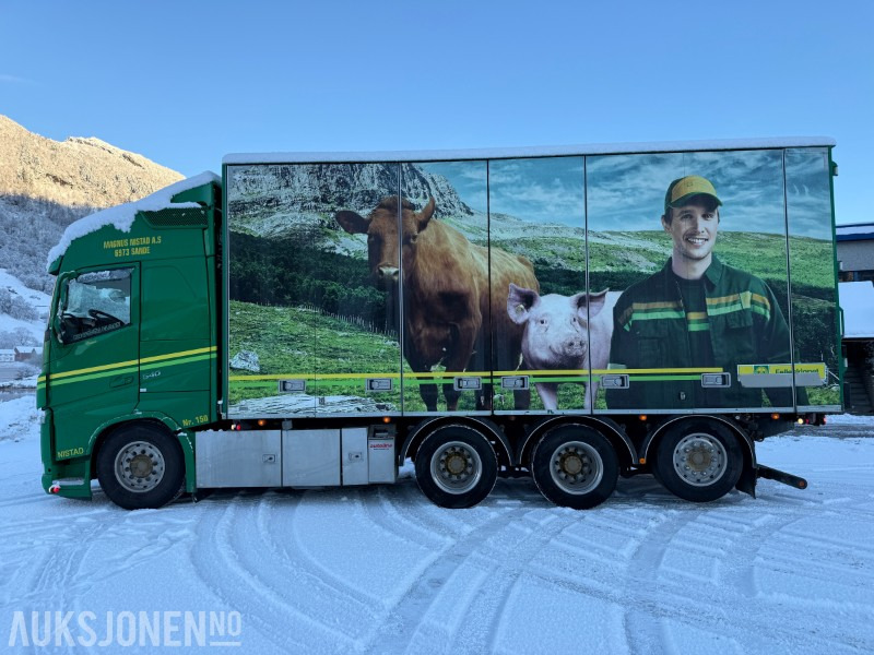 2018 Volvo FH 540 8X4 Skapbil med Bussbygg Volumax påbygg - Eu godkjent - Servicehistorikk - Camion fourgon: photos 2 2018 Volvo FH 540 8X4 Skapbil med Bussbygg Volumax påbygg - Eu godkjent - Servicehistorikk - Camion fourgon: photos 2