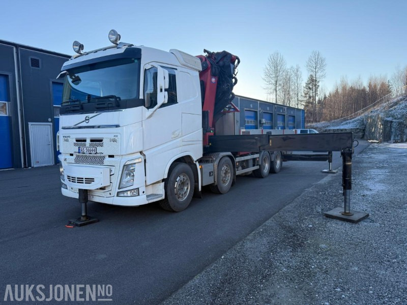 2018 Volvo FH540 KRANBIL HMF8520 KRAN M/JIBB EURO 6 SERVICEHISTORIKK 551HK. - Camion grue: photos 1 2018 Volvo FH540 KRANBIL HMF8520 KRAN M/JIBB EURO 6 SERVICEHISTORIKK 551HK. - Camion grue: photos 1