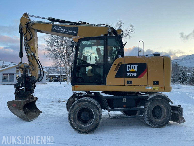 2019 Cat M314F Hjulgraver, 4840 timer, Tiltrotator, S60, maskinstyring, sertifisert til Juli 2026 - Pelle: photos 2 2019 Cat M314F Hjulgraver, 4840 timer, Tiltrotator, S60, maskinstyring, sertifisert til Juli 2026 - Pelle: photos 2