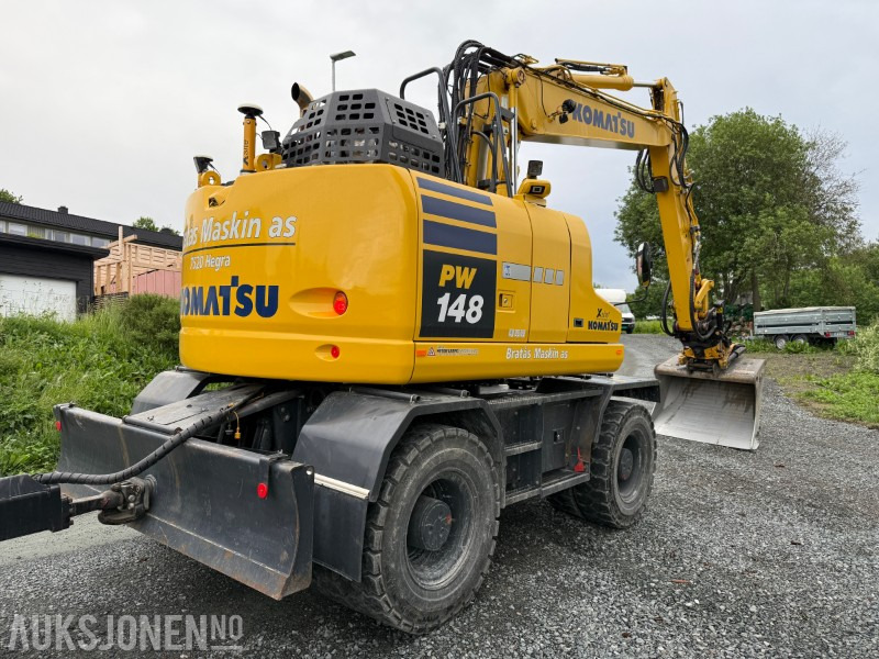 2019 Komatsu PW148-11 Hjulgraver - Leddet bom - GPS - Pelle: photos 3 2019 Komatsu PW148-11 Hjulgraver - Leddet bom - GPS - Pelle: photos 3