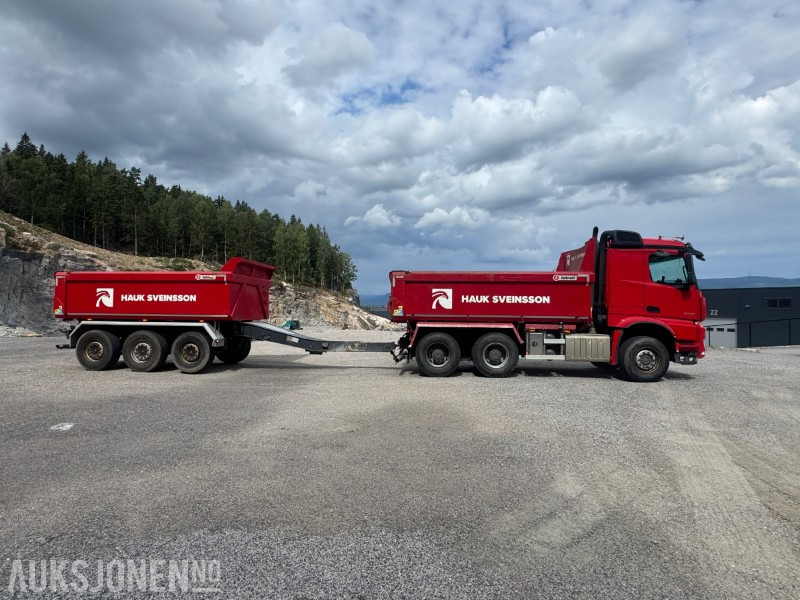 2019 Mercedes-Benz ARCOS - Fullt sett - Bil og henger - Tippsett - Camion benne: photos 4 2019 Mercedes-Benz ARCOS - Fullt sett - Bil og henger - Tippsett - Camion benne: photos 4