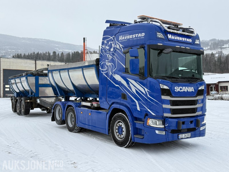 2019 Scania R-serie 6x2NB kombibil - Brøyterigget - Camion benne: photos 2 2019 Scania R-serie 6x2NB kombibil - Brøyterigget - Camion benne: photos 2