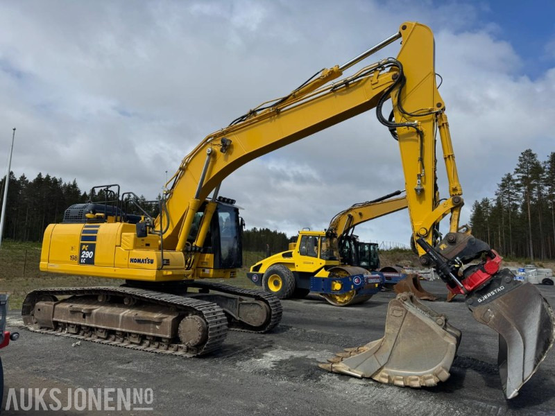 2020 Komatsu PC290 LC-11E0 GRAVEMASKIN MED ROTOTIL OG 2 SKUFFER - Pelle: photos 2 2020 Komatsu PC290 LC-11E0 GRAVEMASKIN MED ROTOTIL OG 2 SKUFFER - Pelle: photos 2