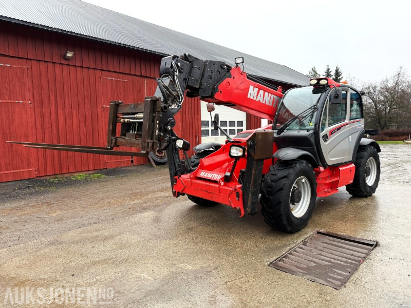 2020 Manitou MT1840 Teleskoptruck, gafler med sideshift/ spreder, Lys, Lavt timeantall, joystick, 4-hjulsstyring, - Chariot télescopique: photos 1 2020 Manitou MT1840 Teleskoptruck, gafler med sideshift/ spreder, Lys, Lavt timeantall, joystick, 4-hjulsstyring, - Chariot télescopique: photos 1