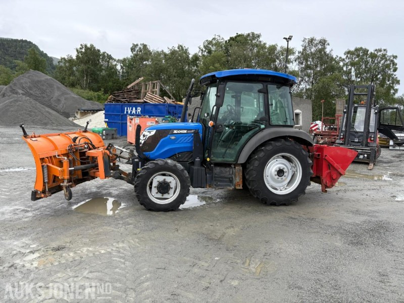 2020 Solis 50 med frontlaster,strøapparat og brøyteskjær - Tracteur agricole: photos 2 2020 Solis 50 med frontlaster,strøapparat og brøyteskjær - Tracteur agricole: photos 2