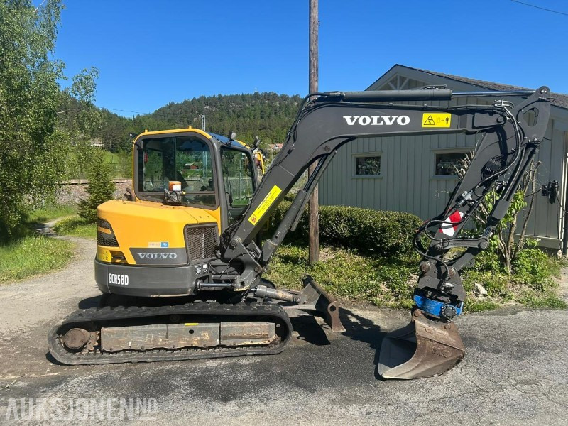 2020 Volvo ECR58D-Gravemaskin-Tiltrotator-2 Skuffer-Hydraulisk HK - Pelle: photos 3 2020 Volvo ECR58D-Gravemaskin-Tiltrotator-2 Skuffer-Hydraulisk HK - Pelle: photos 3