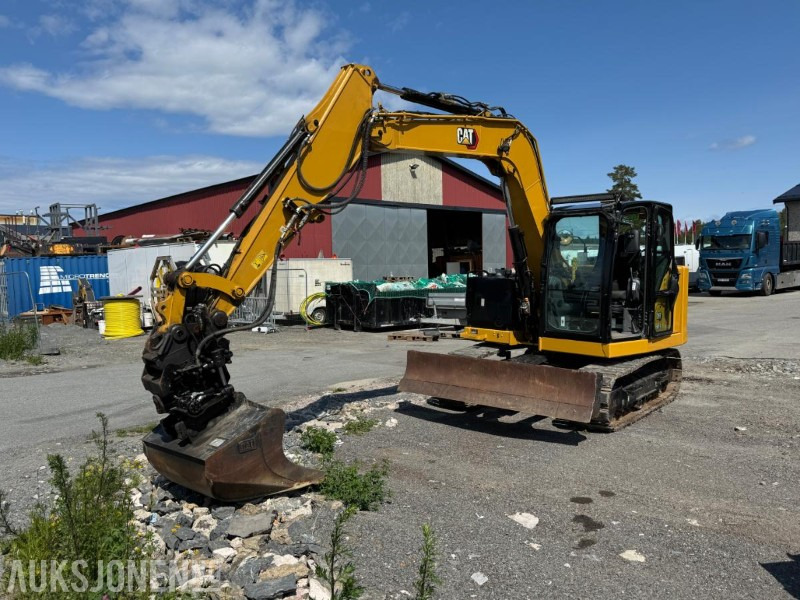 2021 Cat 307.5 gravemaskin med tiltrotator og sentralsmøring / 2 stk skuffer / årskontrollert - Pelle: photos 1 2021 Cat 307.5 gravemaskin med tiltrotator og sentralsmøring / 2 stk skuffer / årskontrollert - Pelle: photos 1