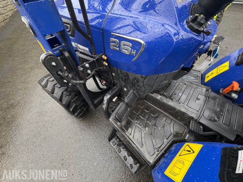 Tracteur agricole 2021 Farmtrac 26H 4WD - KUN 98 timer! - mye tilbehør / ekstra utstyr|: photos 18