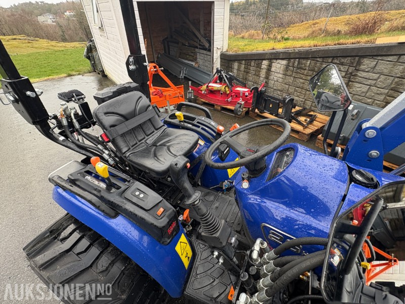 Tracteur agricole 2021 Farmtrac 26H 4WD - KUN 98 timer! - mye tilbehør / ekstra utstyr|: photos 13