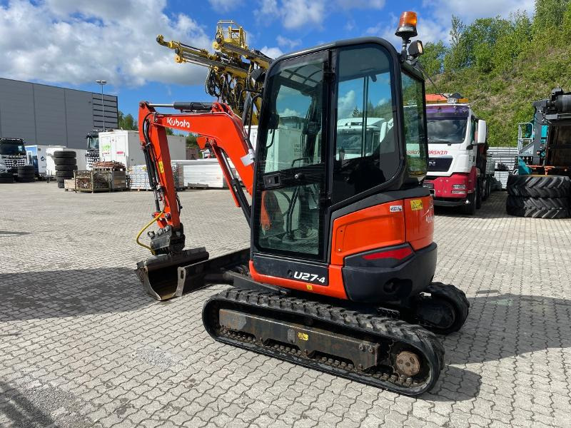 2021 Kubota U27-4 HI Minigraver - KUN 1109 TIMER - Mini pelle: photos 3 2021 Kubota U27-4 HI Minigraver - KUN 1109 TIMER - Mini pelle: photos 3