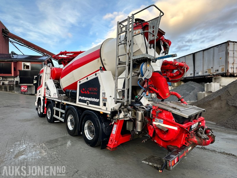 2021 Scania P500XT 8X4 Putzmeister PUMI 28-4 Betongpumpe, 83413km - Camion malaxeur: photos 3 2021 Scania P500XT 8X4 Putzmeister PUMI 28-4 Betongpumpe, 83413km - Camion malaxeur: photos 3