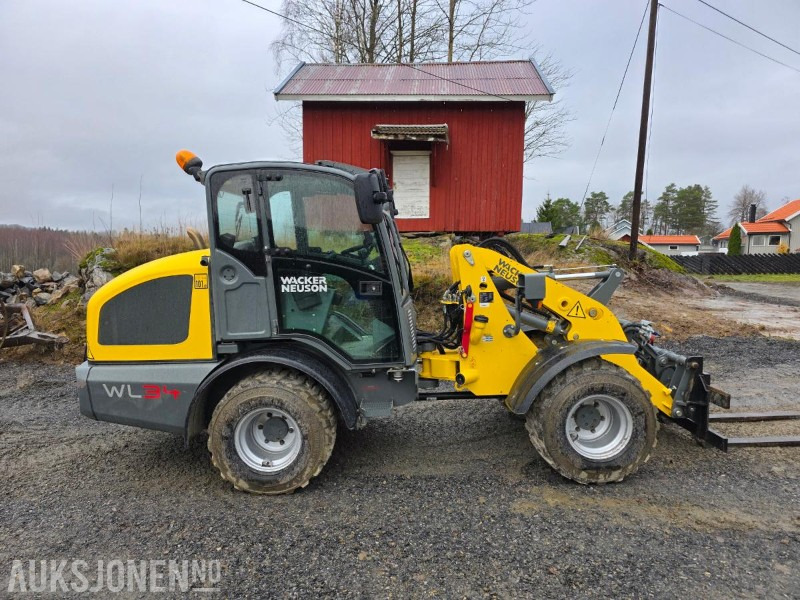 2022 Wacker Neuson WL 34 Hjullaster 485T KUN 2.15cm høy lasteskuffe og pallegaffel Hydraulisk HK Weidemann-feste - Chargeuse sur pneus: photos 4 2022 Wacker Neuson WL 34 Hjullaster 485T KUN 2.15cm høy lasteskuffe og pallegaffel Hydraulisk HK Weidemann-feste - Chargeuse sur pneus: photos 4