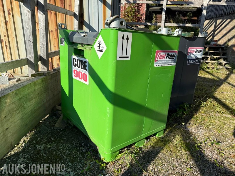 2020 Fuel Proof Cube Fuel Dispenser 900 - 9000 L - Accessoire pour Engins de chantier: photos 1 2020 Fuel Proof Cube Fuel Dispenser 900 - 9000 L - Accessoire pour Engins de chantier: photos 1