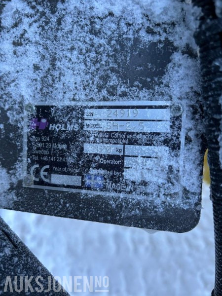 2021 Holms SH 2,5 - Åpen kost til hjullaster - Accessoire pour Engins de chantier: photos 5 2021 Holms SH 2,5 - Åpen kost til hjullaster - Accessoire pour Engins de chantier: photos 5