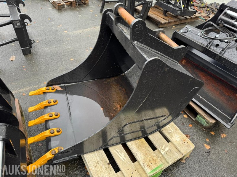 2025 Rediron S50 graveskuffe med tenner, 800 mm bredde, 360 liter - Accessoire pour Engins de chantier: photos 1 2025 Rediron S50 graveskuffe med tenner, 800 mm bredde, 360 liter - Accessoire pour Engins de chantier: photos 1