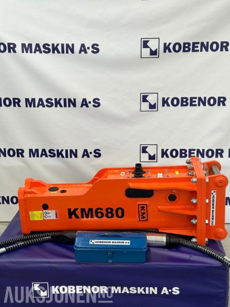 KM 680 s40 CE merket PIGGHAMMER 4-7 TONN MED SLANGER OG SPETT - Accessoire pour Engins de chantier: photos 1 KM 680 s40 CE merket PIGGHAMMER 4-7 TONN MED SLANGER OG SPETT - Accessoire pour Engins de chantier: photos 1
