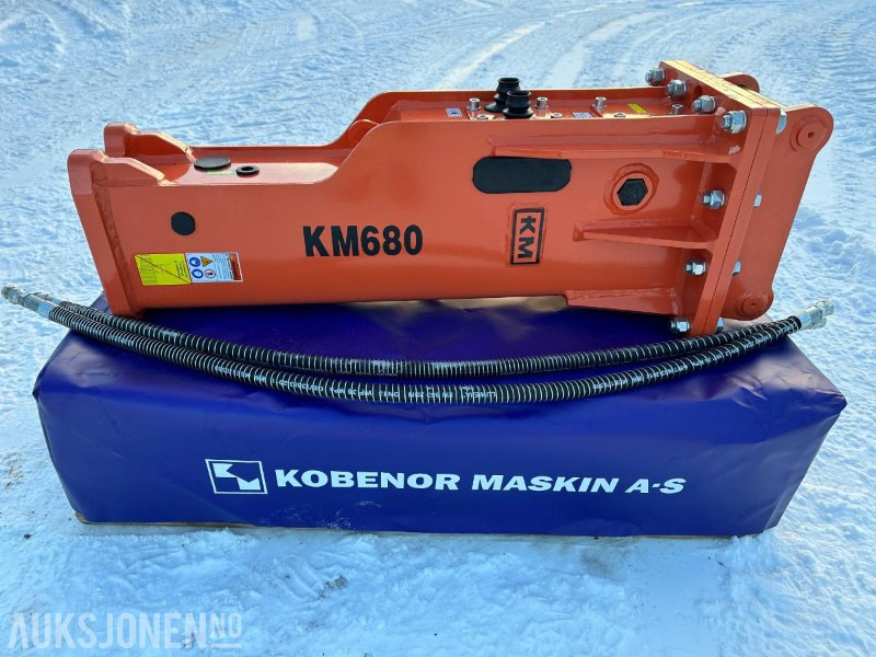 KM 680 s40 CE merket PIGGHAMMER 4-7 TONN MED SLANGER OG SPETT - Accessoire pour Engins de chantier: photos 5 KM 680 s40 CE merket PIGGHAMMER 4-7 TONN MED SLANGER OG SPETT - Accessoire pour Engins de chantier: photos 5