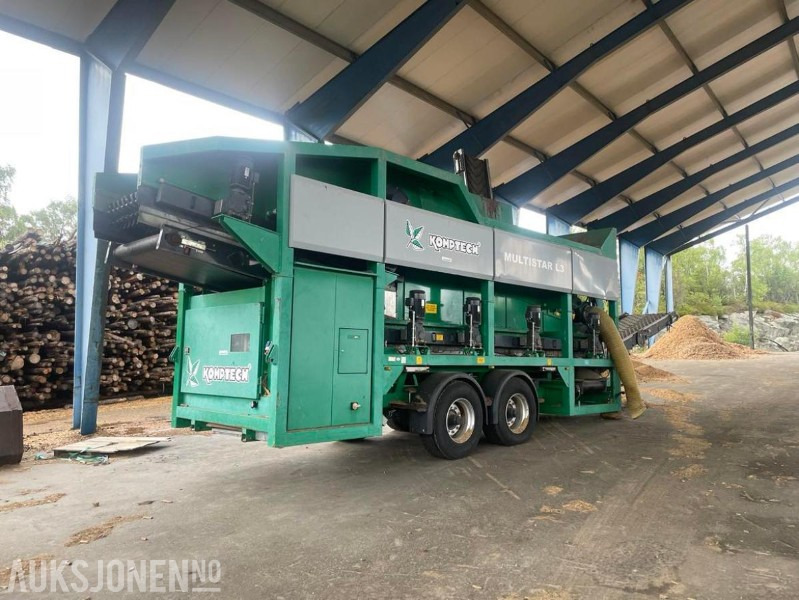 2008 Komptech MultiStar L3 mobilt sikteverk/ sorteringsverk. GOD KAPASITET. Verk: 3350 timer - Motor: 5250 timer. - Autre matériel: photos 3 2008 Komptech MultiStar L3 mobilt sikteverk/ sorteringsverk. GOD KAPASITET. Verk: 3350 timer - Motor: 5250 timer. - Autre matériel: photos 3