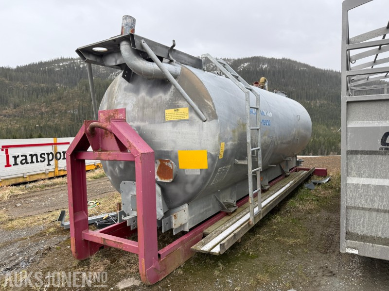 15000L Hillspridaren tank på krokramme - Camion: photos 1 15000L Hillspridaren tank på krokramme - Camion: photos 1
