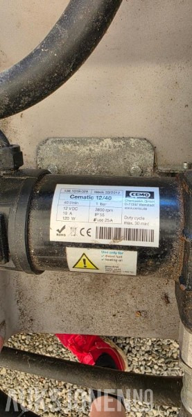 Cemo 200 liter 12v diesel tank til salgs. - Matériel de chantier: photos 5 Cemo 200 liter 12v diesel tank til salgs. - Matériel de chantier: photos 5