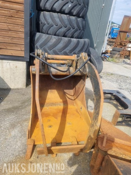 Graveskuff med hudraulisk grip / klo - S70 feste - Matériel de chantier: photos 1 Graveskuff med hudraulisk grip / klo - S70 feste - Matériel de chantier: photos 1