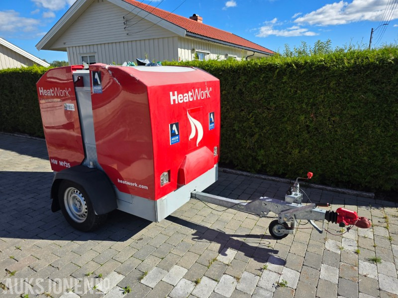 Heatwork MY35 mobilt varmesystem med varmematter - Matériel de chantier: photos 1 Heatwork MY35 mobilt varmesystem med varmematter - Matériel de chantier: photos 1