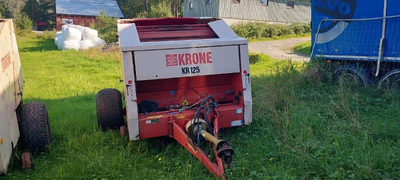 1990 Krone KR 125 - Rundballepresse - Machine agricole: photos 1 1990 Krone KR 125 - Rundballepresse - Machine agricole: photos 1