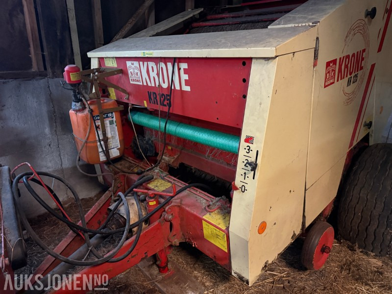 Krone KR 125 RUNDBALLEPRESSE - Machine agricole: photos 1 Krone KR 125 RUNDBALLEPRESSE - Machine agricole: photos 1