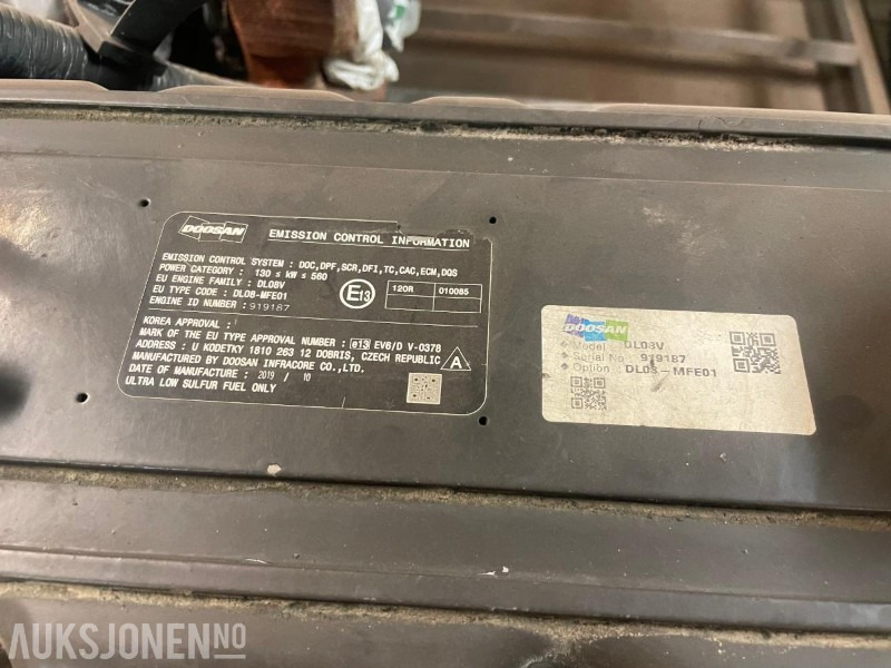 Motor til Doosan Lc350-7 - Pelle: photos 4 Motor til Doosan Lc350-7 - Pelle: photos 4