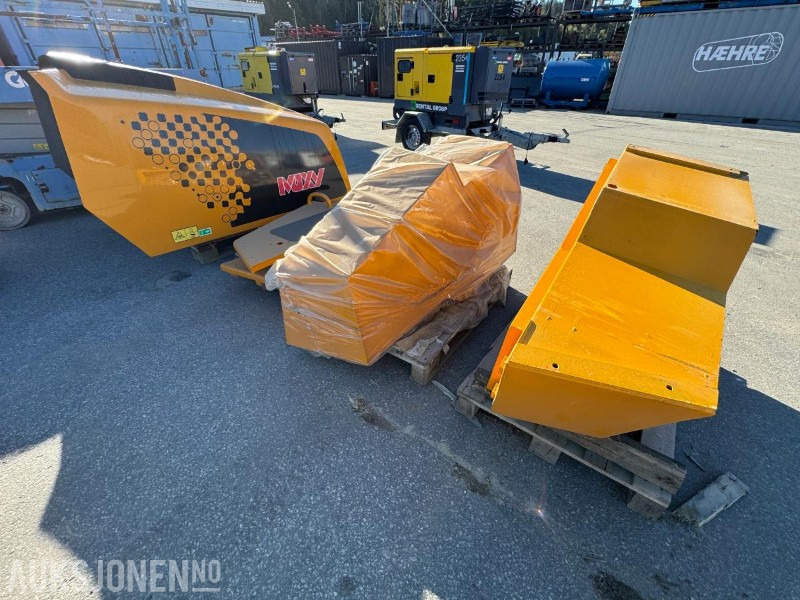 Moxy MT41 panser og side kasser med lokk. - Matériel de chantier: photos 5 Moxy MT41 panser og side kasser med lokk. - Matériel de chantier: photos 5